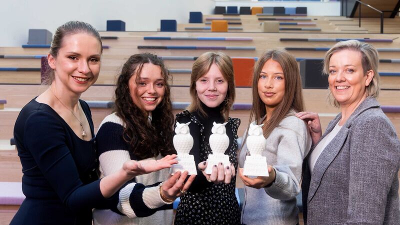 Stryker honours three female Cork STEM students