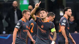 Inter keep up perfect start as Barcelona held by Brugge in six-goal thriller Inter keep up perfect start as Barcelona held by Brugge in six-goal thriller