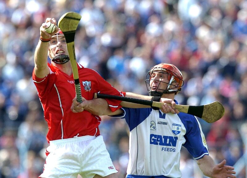 Cork's Ronan Curran grasps possession from Waterford's Seamus Prendergast. Picture: Des Barry Cork's Ronan Curran grasps possession from Waterford's Seamus Prendergast. Picture: Des Barry