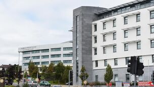 <p>Entrance to Cork University Hospital </p> <p>Entrance to Cork University Hospital </p>