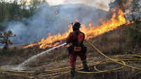 SPAIN-WILDFIRE-WEATHER-CLIMATE