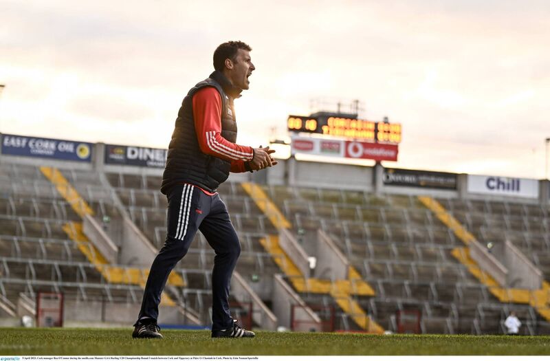 Ben O'Connor pictured during the oneills.com Munster U20HC game between Cork and Tipperary at Páirc Uí Chaoimh in 2023. Picture: Eóin Noonan/Sportsfile Ben O'Connor pictured during the oneills.com Munster U20HC game between Cork and Tipperary at Páirc Uí Chaoimh in 2023. Picture: Eóin Noonan/Sportsfile
