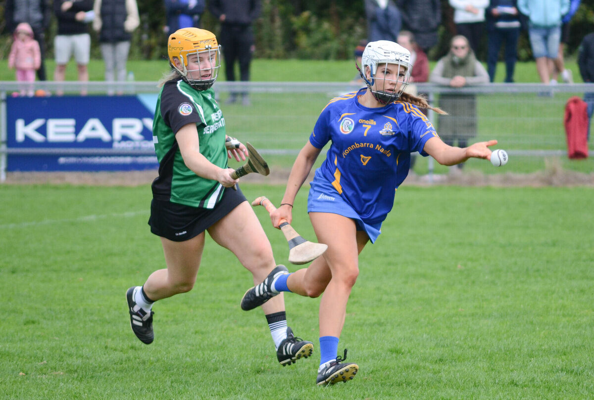 St Finbarr's Aoife O'Neill clears from Killeagh's Ciara Daly during the SE Systems Cork senior camogie championship. O'Neill has been outstanding in the Barrs defence all season. Picture: Howard Crowdy St Finbarr's Aoife O'Neill clears from Killeagh's Ciara Daly during the SE Systems Cork senior camogie championship. O'Neill has been outstanding in the Barrs defence all season. Picture: Howard Crowdy