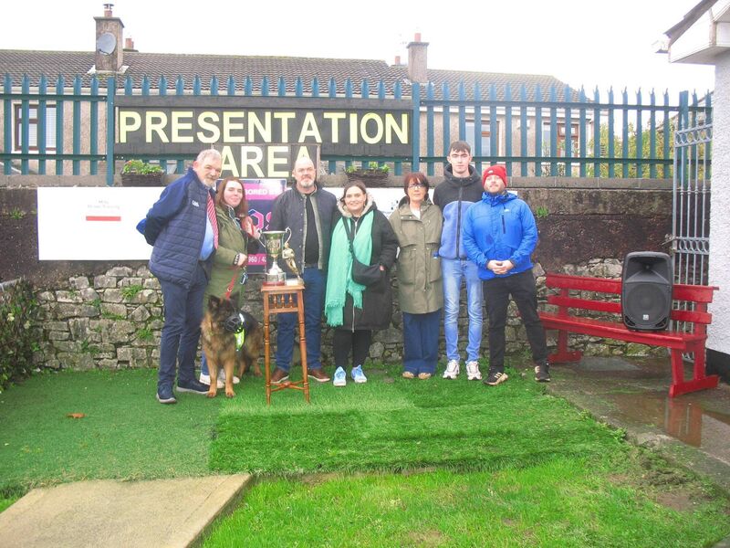 The Buckley family who presented the Seandún Junior C trophy in honour of their late father Noel Buckley at Ballinlough. The Buckley family who presented the Seandún Junior C trophy in honour of their late father Noel Buckley at Ballinlough.