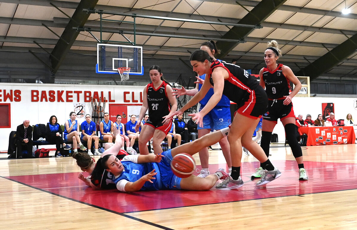 Mia Furlong tries to keep possession for UCC Glanmire against Catalyst Fr Mathew's. Picture: Larry Cummins Mia Furlong tries to keep possession for UCC Glanmire against Catalyst Fr Mathew's. Picture: Larry Cummins