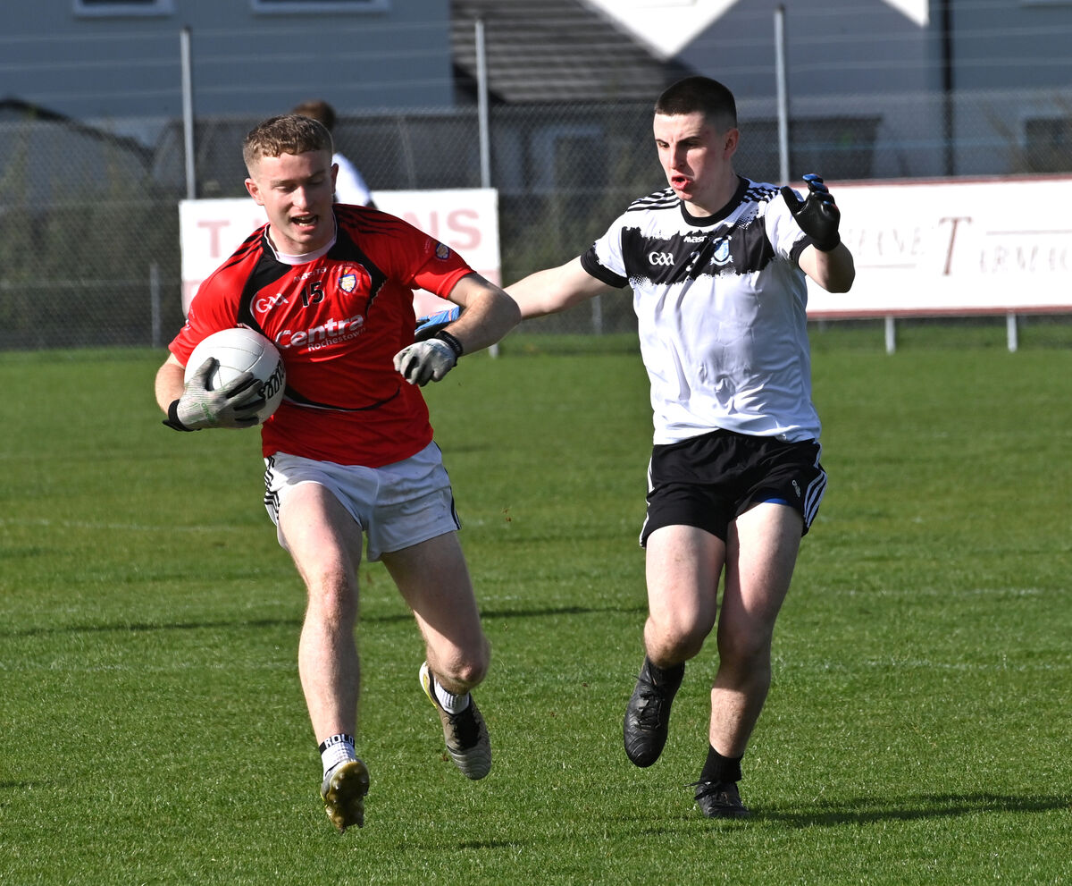 Dara O'Sullivan in action for St Francis College Rochestown last time out. Picture: Dan Linehan