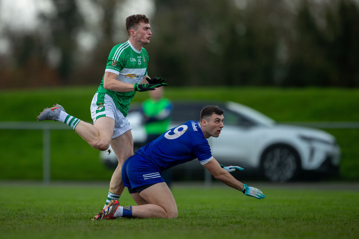 Aghabullogue's Luke Casey has a shot against Thurles Sarsfields. Picture: Diarmuid Brennan Aghabullogue's Luke Casey has a shot against Thurles Sarsfields. Picture: Diarmuid Brennan
