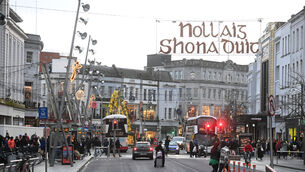 <p> Shoppers doing their Christmas Shopping on St Patrick's Street, Cork on December 21. Kathriona says preparations for Christmas seem to begin sooner each year.  Picture: Larry Cummins</p>