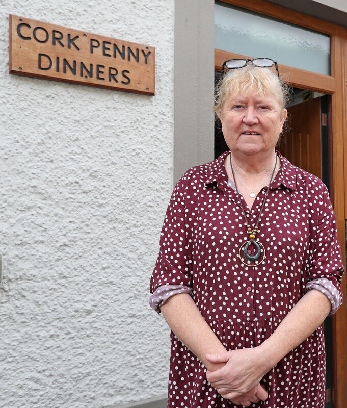 Caitriona Twomey at Cork Penny Dinners. Picture: Jim Coughlan.