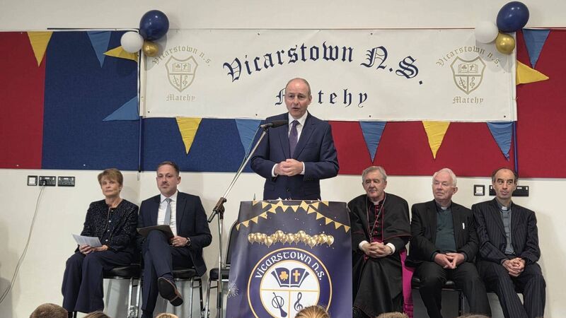 An Taoiseach officially opens major extension at Vicarstown NS 