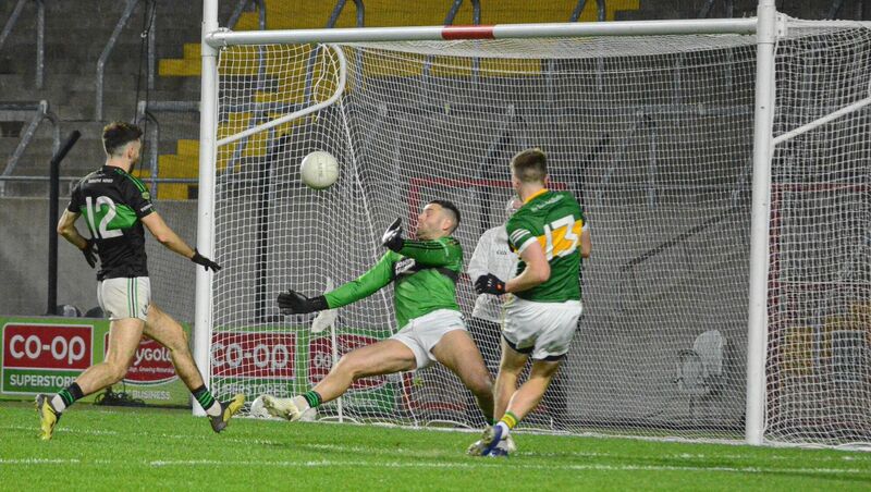 Clonmel Commercials' Colman Kennedy fires a goal against Nemo in 2022. Picture: Howard Crowdy Clonmel Commercials' Colman Kennedy fires a goal against Nemo in 2022. Picture: Howard Crowdy