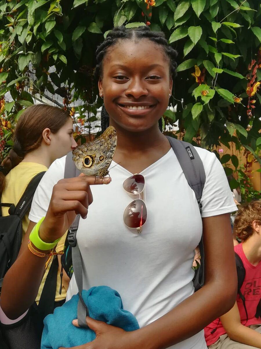 Faith Akintokun - Ecuador Award Winner who had a summer adventure in Ecuador rainforests and local communities on a cultural exploration.