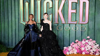 Ariana Grande and Cynthia Erivo wear Gothic gowns to Wicked: For Good premiere