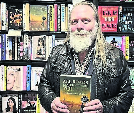 Cork author Joe Philpott with his book ‘All Roads Lead to Where You Are’, which is on sale in Waterstones Cork. Cork author Joe Philpott with his book ‘All Roads Lead to Where You Are’, which is on sale in Waterstones Cork.