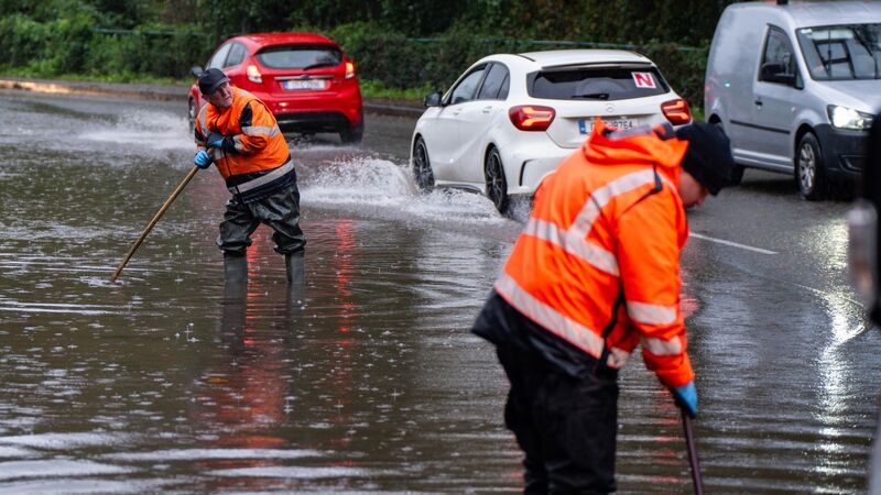 Roads closed due to spot flooding in Cork as yellow rainfall status continues