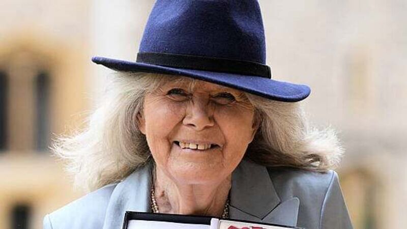 Jilly Cooper suffered fatal head injury after fall at home, inquest told