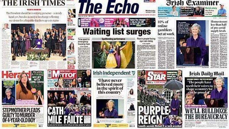 What the papers say: Wednesday's front pages