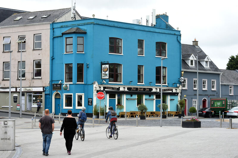 The Pier Head in Blackrock was recognised with the title award in the Best Pub Front category at this year's Better Building Awards. Picture: Larry Cummins.