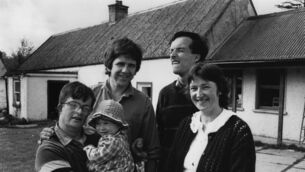 <p>Patrick, Gladys, Georgie and others. Patrick was so impressed by Camphill that he established his own community in Wexford.</p>