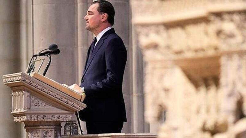 Leonardo DiCaprio honours ‘trailblazer’ Jane Goodall at activist’s funeral