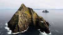 Skellig Michael renovation work