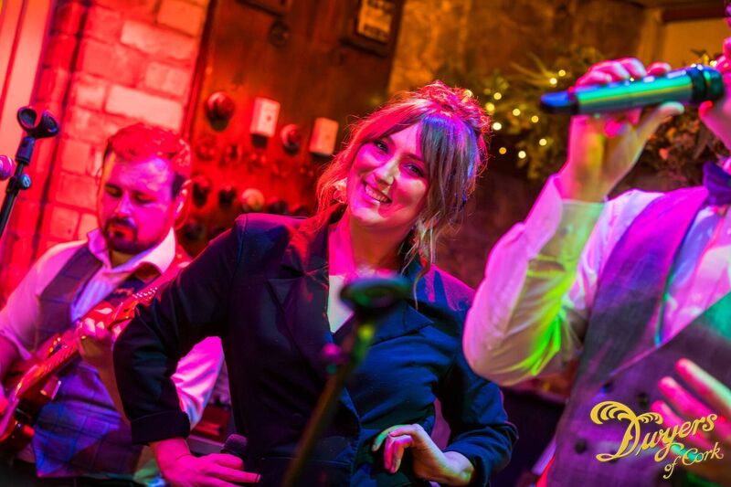 Roisin is part of a nine-piece band, The Offbeats, which played a number of venues during the Jazz Weekend. 