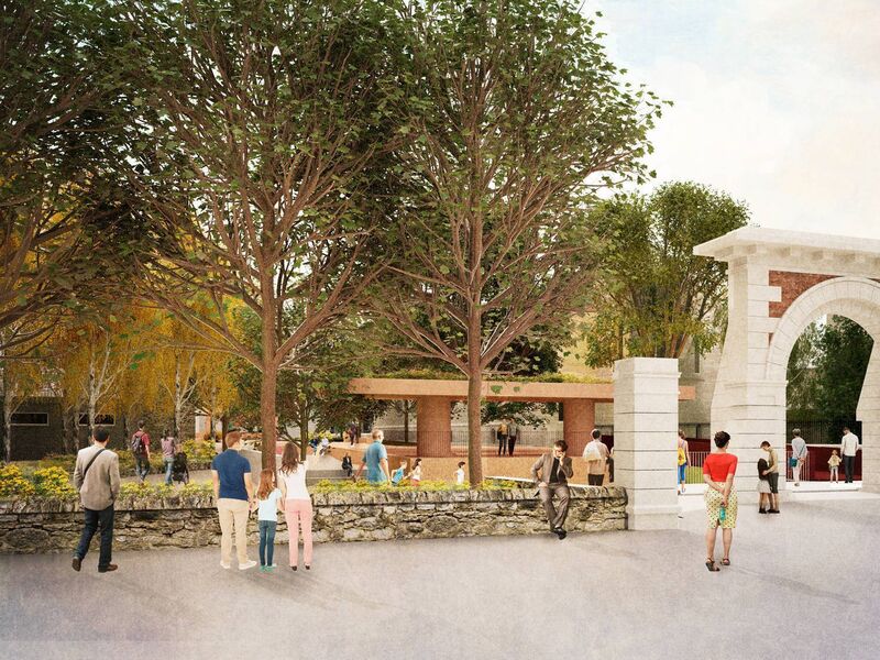 CGI plans of the park