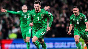 As it happened: Troy Parrott goals give Republic of Ireland famous win over Portugal