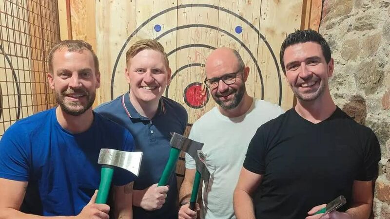 From axe-throwing to ice-skating...Cork club providing social outlet for men