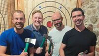 From axe-throwing to ice-skating...Cork club providing social outlet for men