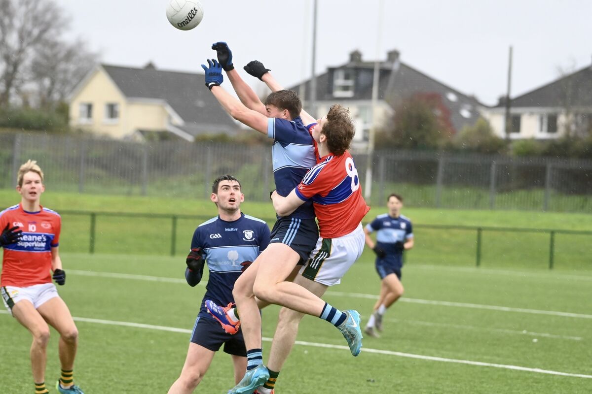  Tadhg O’Brien in action in midfield for Clonakilty CS. Picture: Larry Cummins