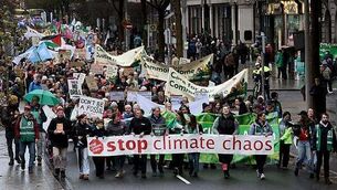 Hundreds take part in climate action march in Dublin Hundreds take part in climate action march in Dublin