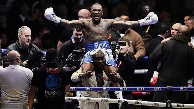 Conor Benn ends long wait for family success with victory over Chris Eubank Jr