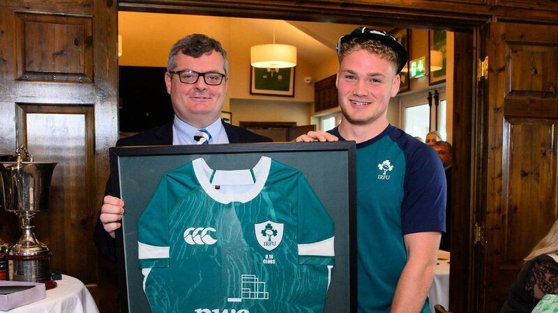 James Brugger creates history at Kinsale Rugby Club