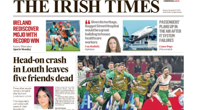 What the papers say: Monday's front pages