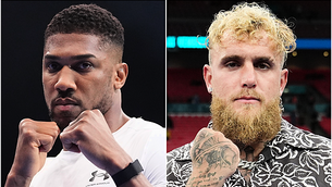 Anthony Joshua says he will ‘break the internet over Jake Paul’s face’ in Miami