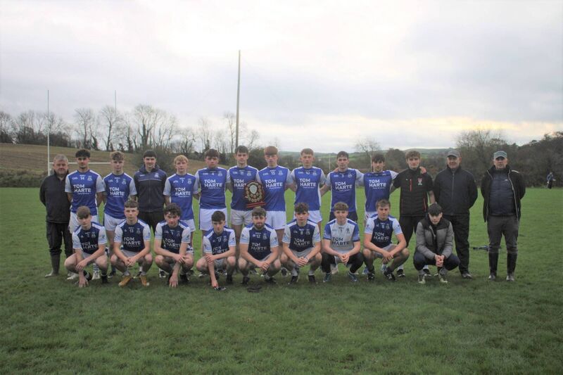 The Kilmeen minor football team who won the shield competition in 2024, defeating Sam Maguires in the final.