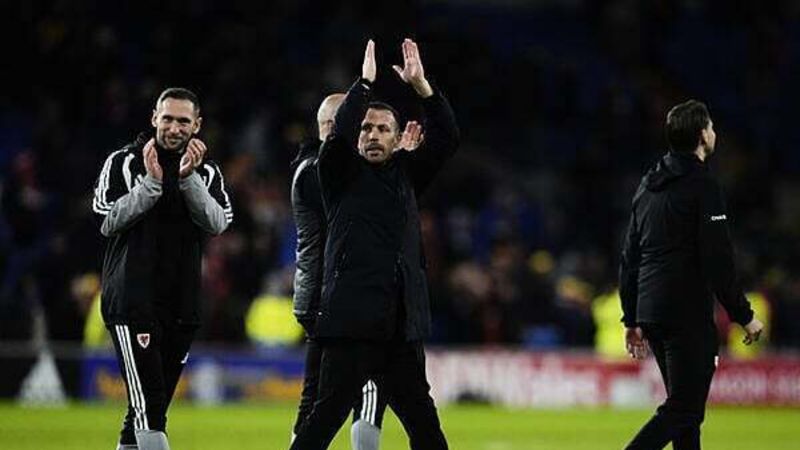 Craig Bellamy salutes Wales display after sealing home World Cup playoff semi