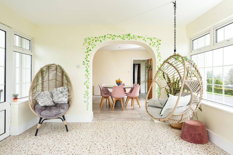 The interiors are bright and inviting. The interiors are bright and inviting.