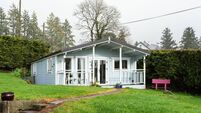 Cork home on the market with rare selling point - a cosy cabin on site