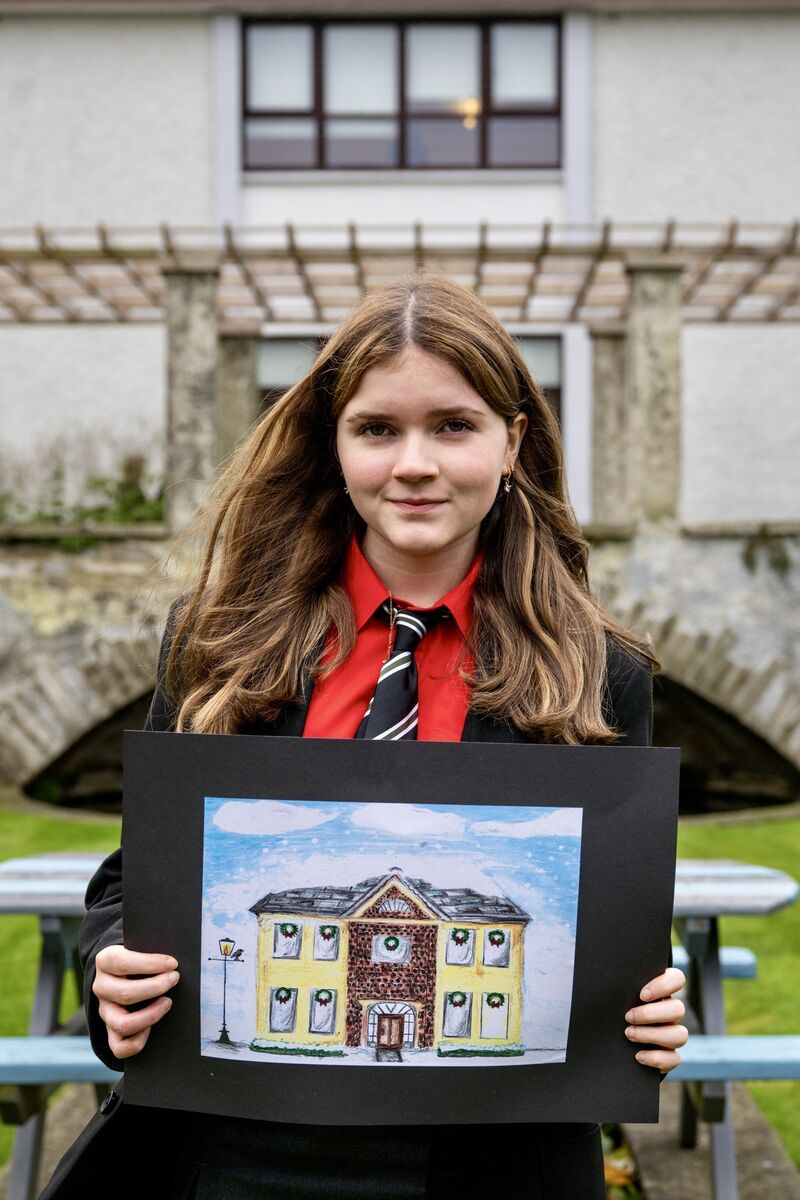 Kate Bennington, Bandon Grammar School art student, whose work features in the fiction section of this year’s Holly Bough. Picture: Chani Anderson
