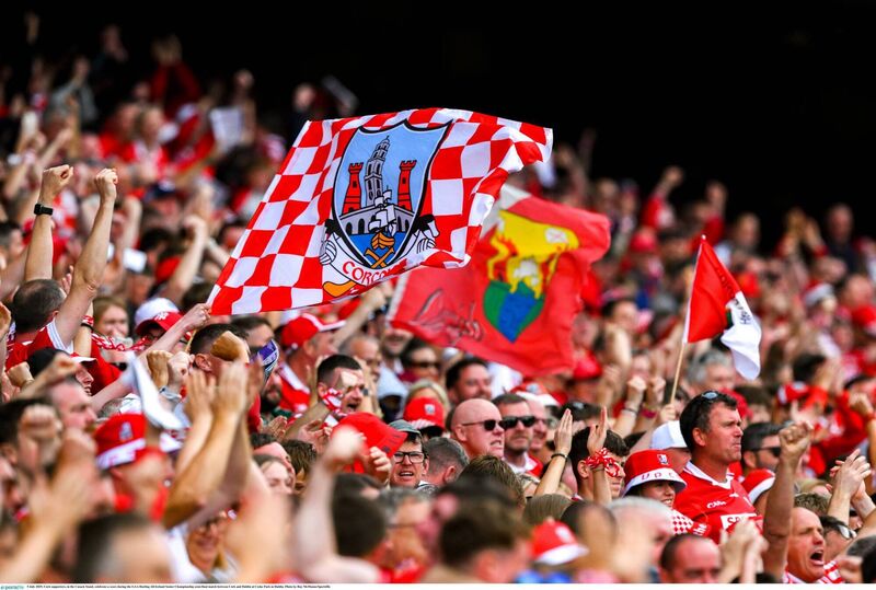 Cork hurling supporters travel to Croke Park in huge numbers. Picture: Ray McManus/Sportsfile Cork hurling supporters travel to Croke Park in huge numbers. Picture: Ray McManus/Sportsfile