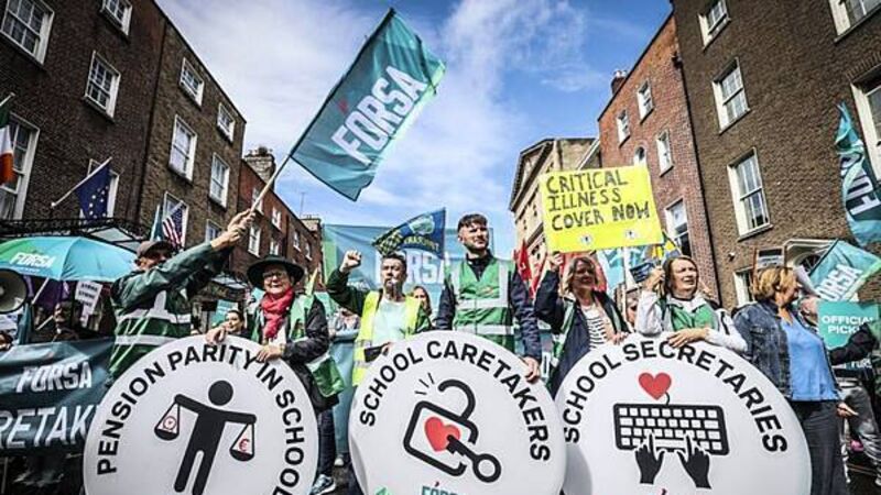 Fórsa says further strikes 'cannot be ruled out' as school staff pension talks collapse