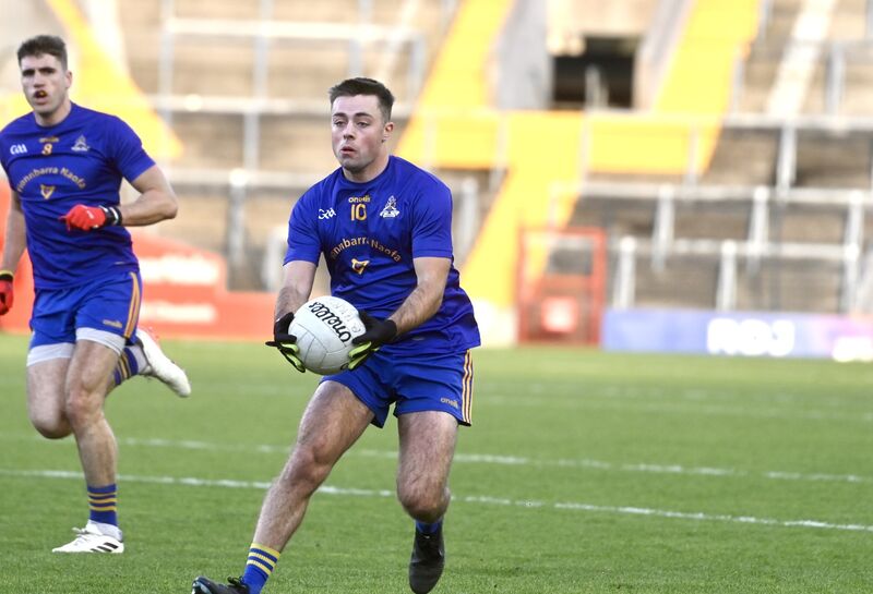  William Buckley with possession for St Finbarr’s. Picture: Larry Cummins