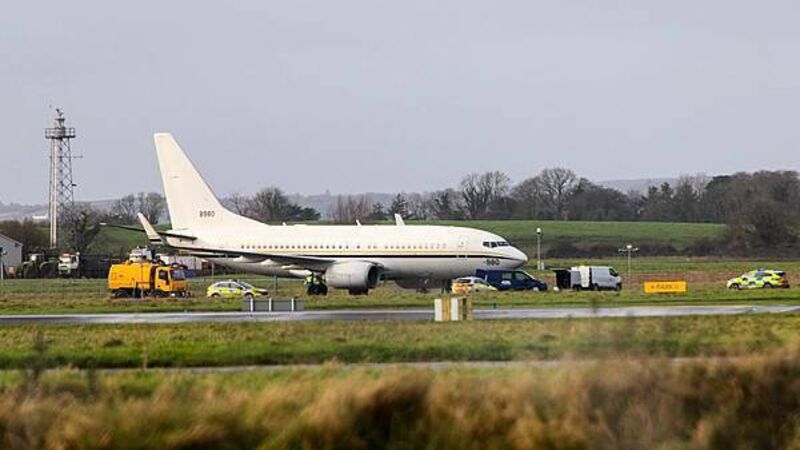 Army personnel drew weapons during Shannon airport incursion