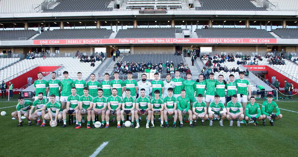 The Aghabullogue team that beat Askeaton-Ballysteen-Kilcornan on Sunday. Picture: David Creedon