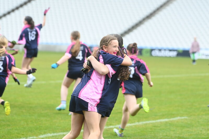 Joy for Gaelscoil Uí Drisceoil at SuperValu Páirc Uí Chaoimh. Picture: Larry Cummins Joy for Gaelscoil Uí Drisceoil at SuperValu Páirc Uí Chaoimh. Picture: Larry Cummins