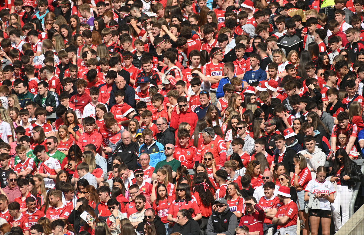 Cork fans at SuperValu Páirc Uí Chaoimh. Picture: Eddie O'Hare