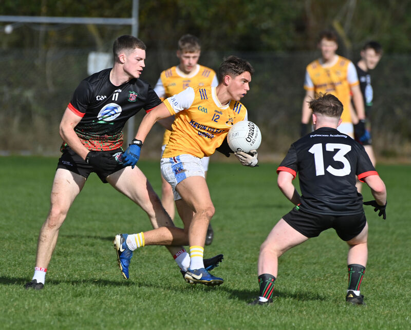  Donagh Flynn on the move for Hamilton High School Bandon this season. Picture: Dan Linehan