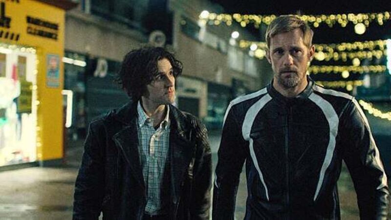 Alexander Skarsgard says new film Pillion is ‘not a conventional gay love story’